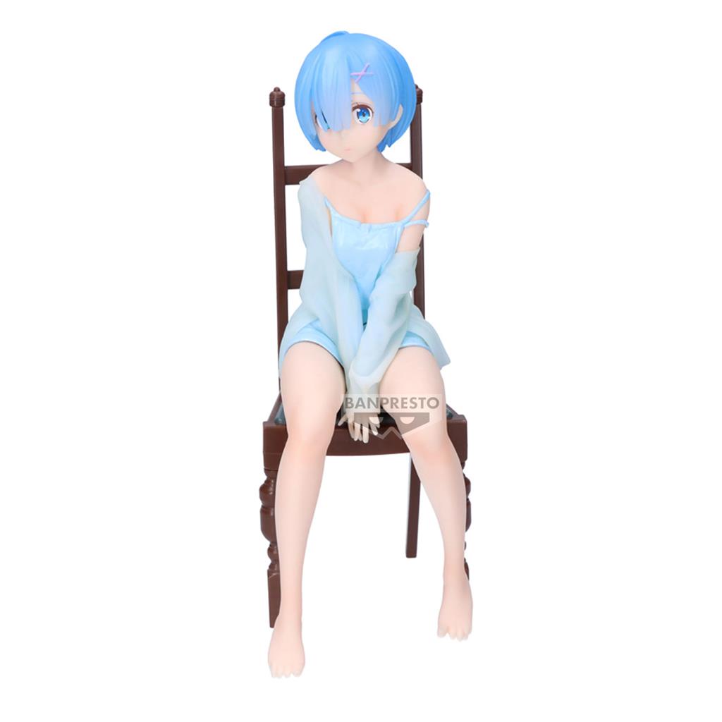 Merchandise - Re:ZERO - Starting Life In Another World - Banpresto Relax Time Figure - Rem