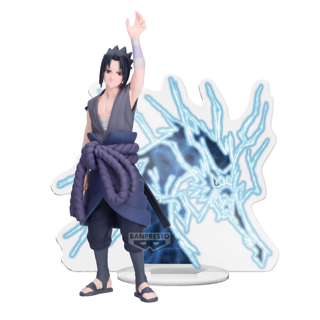 Merchandise - Naruto Shippuden - Banpresto Panel Spectacle Figure - Sasuke Uchiha - Lightning From Heaven