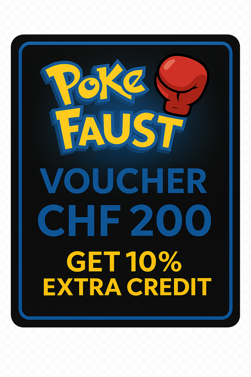 Poké Faust Gift Card Voucher Helloween Edition – Get 10% Extra Credit!