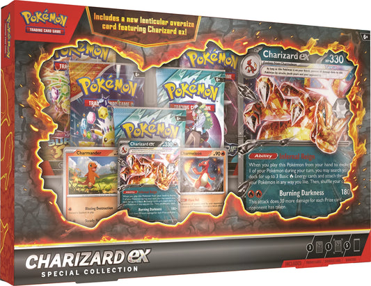 Pokémon TCG: Scarlet & Violet Charizard EX Special Collection (5 Boosters)