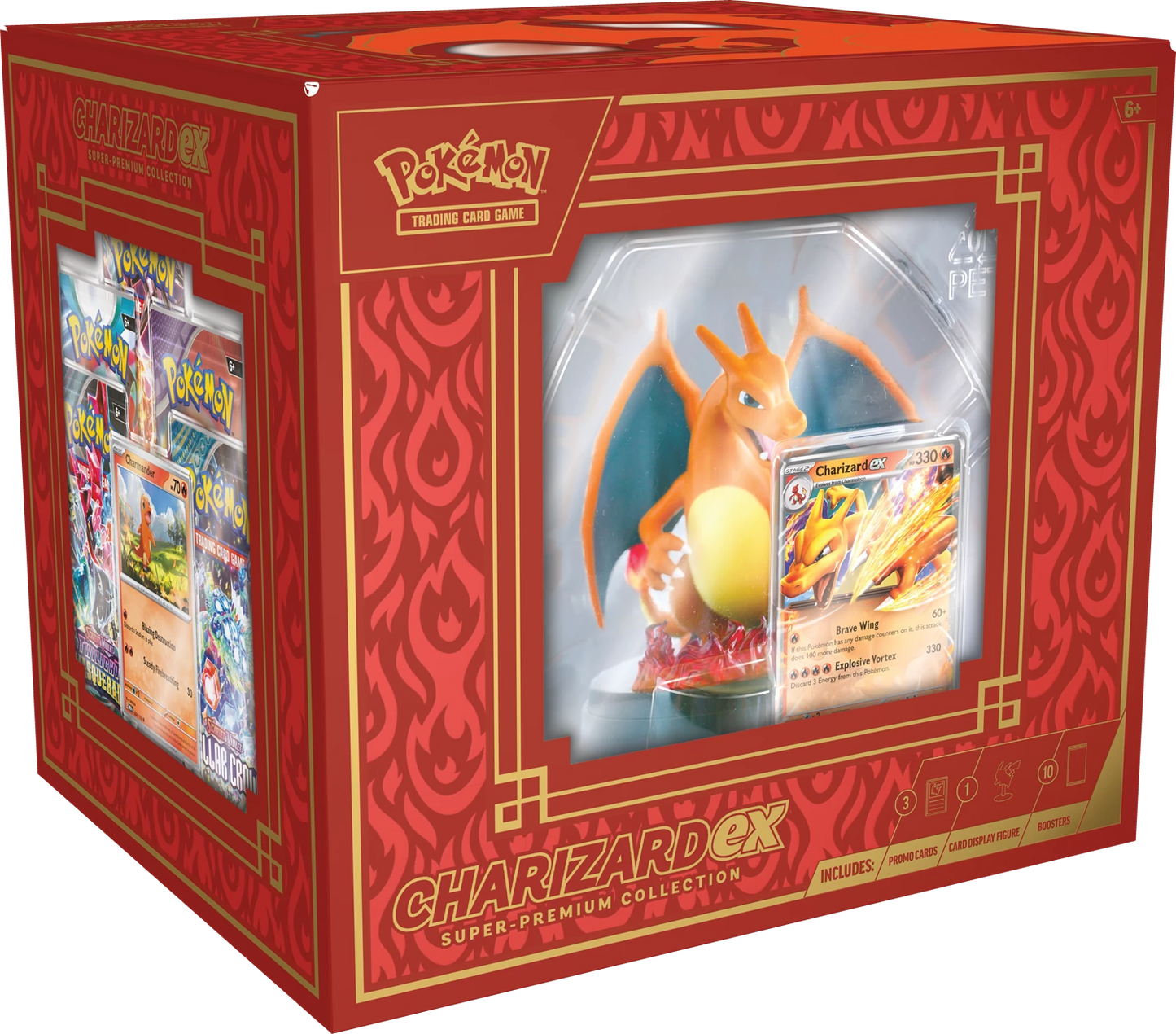 Pokémon Charizard EX Super Premium Collection (10 Boosters)
