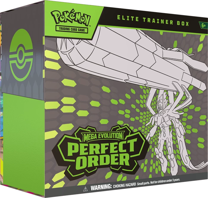 how to open pokemon cards in order Pokémon TCG: ME03 Perfect Order Elite Trainer Box – www.pokefaust.ch