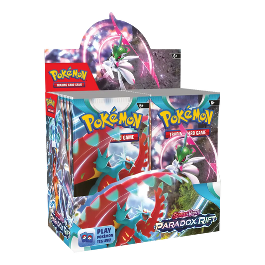 Pokémon TCG: Scarlet & Violet – SV04 Paradox Rift Booster Display