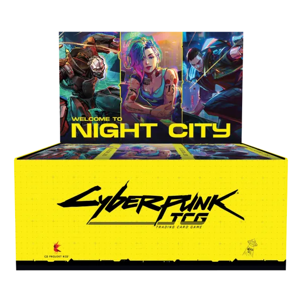 Cyberpunk TCG - Welcome To Night City - Booster Display (24 Packs) - EN