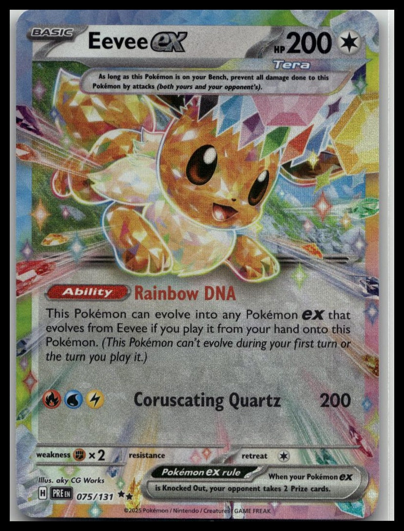SV: Prismatic Evolutions #075/131 Eevee ex