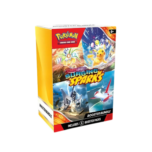 Pokémon TCG: Scarlet and Violet SV08 – Surging Spark Booster Bundle