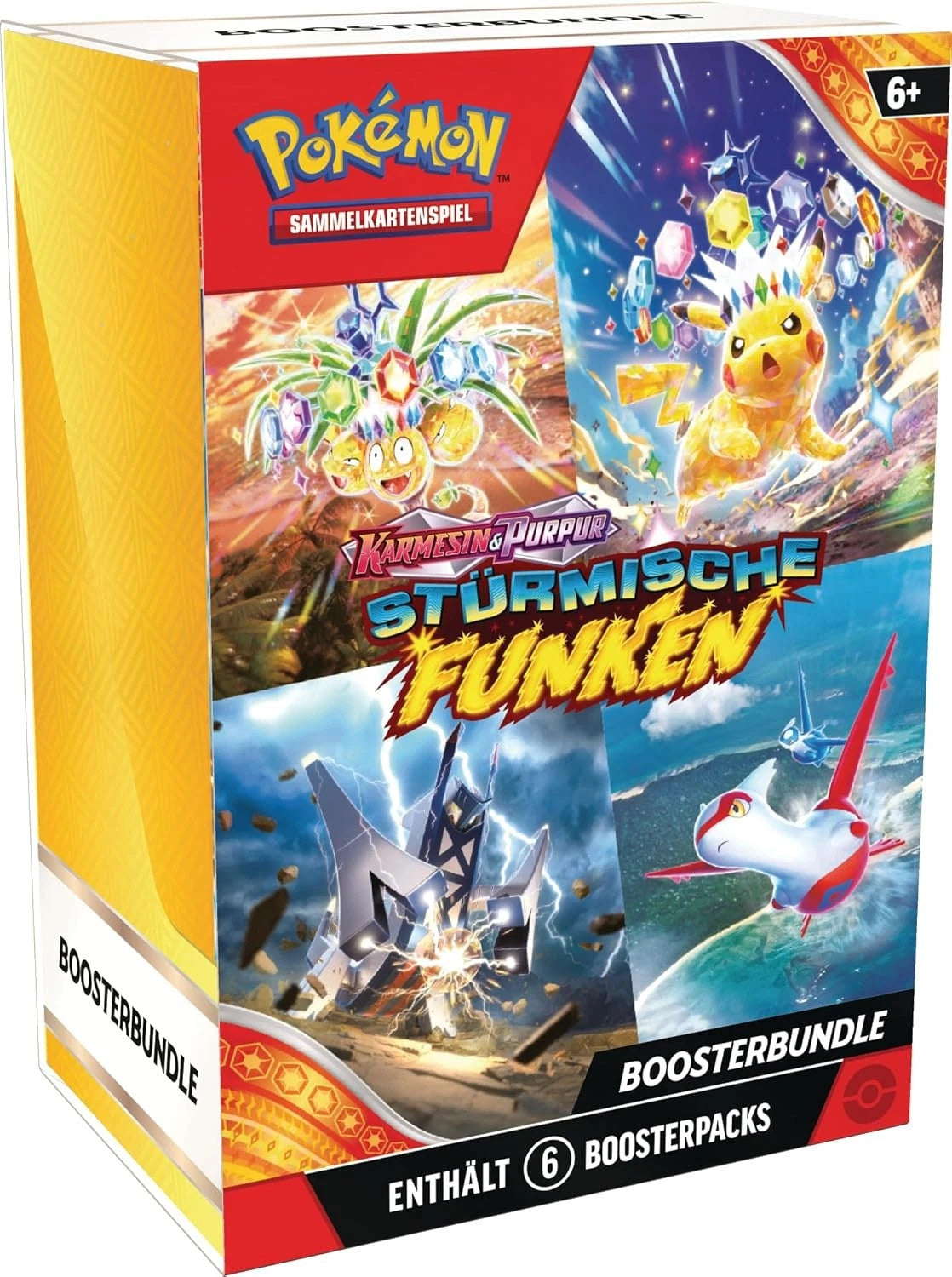 Pokémon TCG: Scarlet and Violet SV08 – Surging Spark Booster Bundle