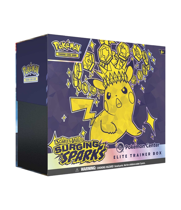 Pokémon TCG: Scarlet & Violet SV08 – Surging Spark Pokémon Center Elite Trainer Box