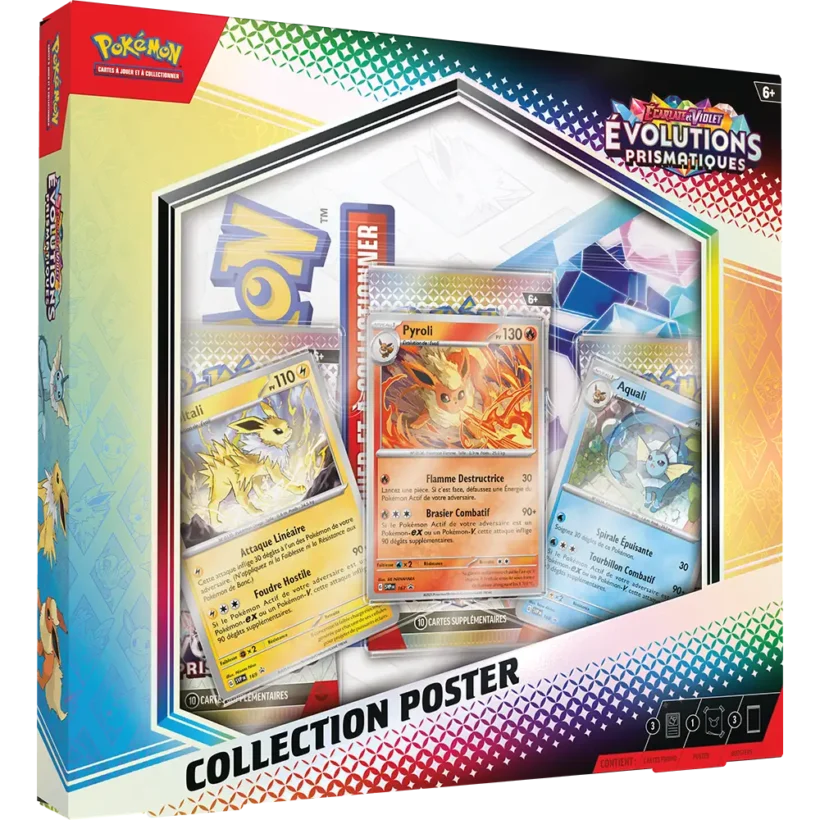 Pokémon TCG: Scarlet & Violet — Prismatic Evolutions Poster Collection