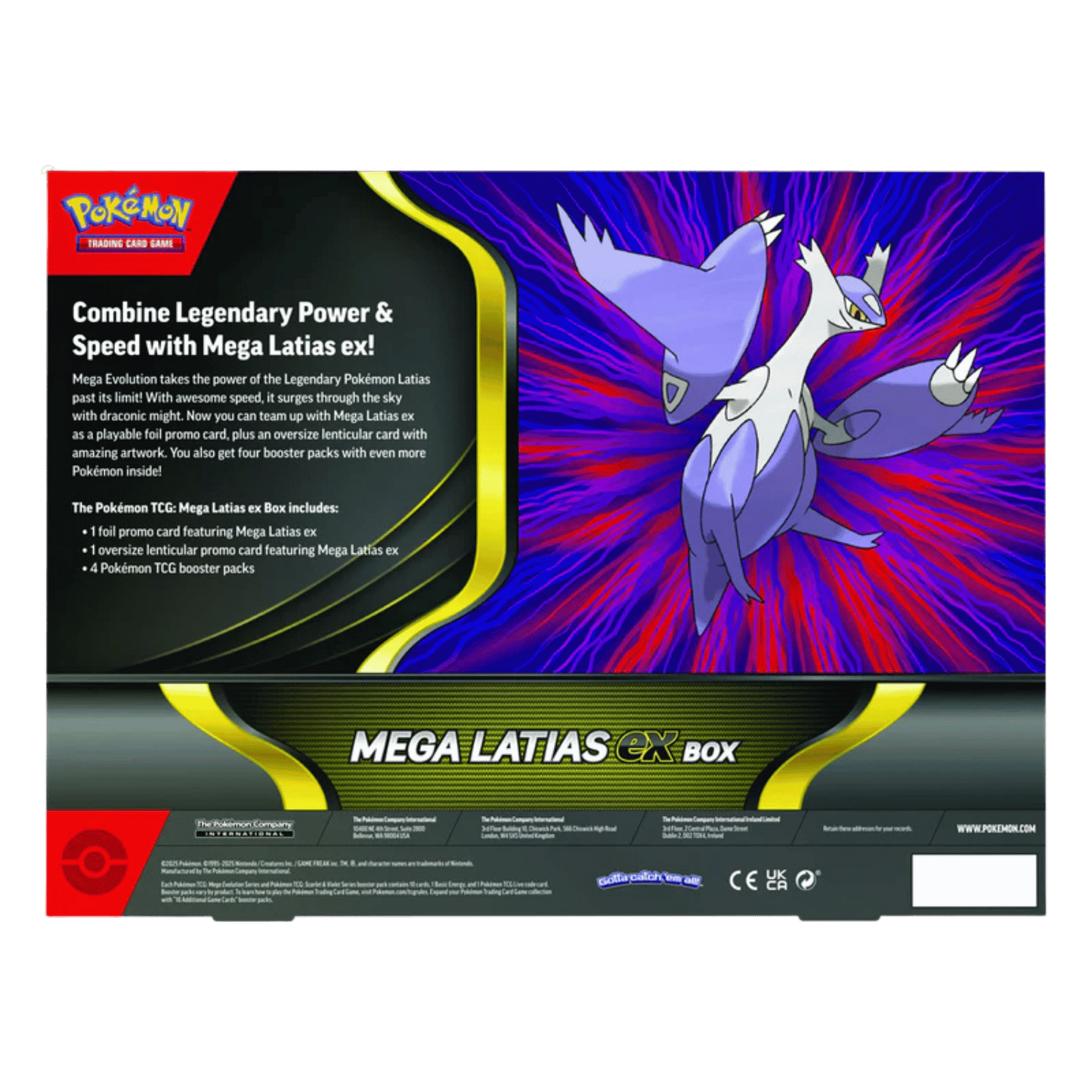 Pokémon TCG: Mega Evolution – Mega Latias EX Box