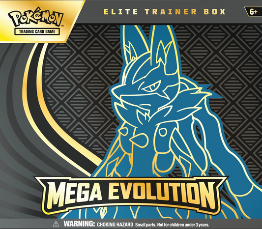 Pokémon ME01 Mega Evolution Elite Trainer Box Lucario