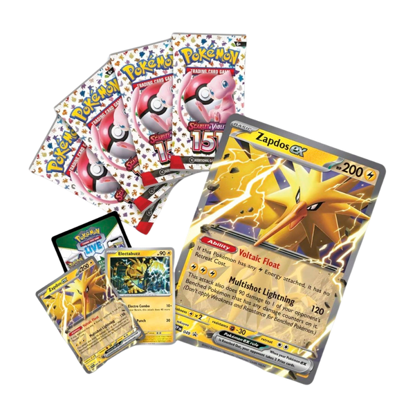 Pokémon TCG: Scarlet and Violet 151 Zapdos EX Collection