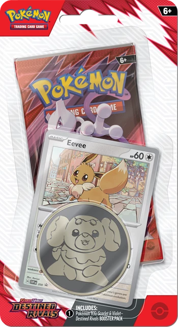 Pokémon SV10 Destined Rivals Evee Checklane Blister