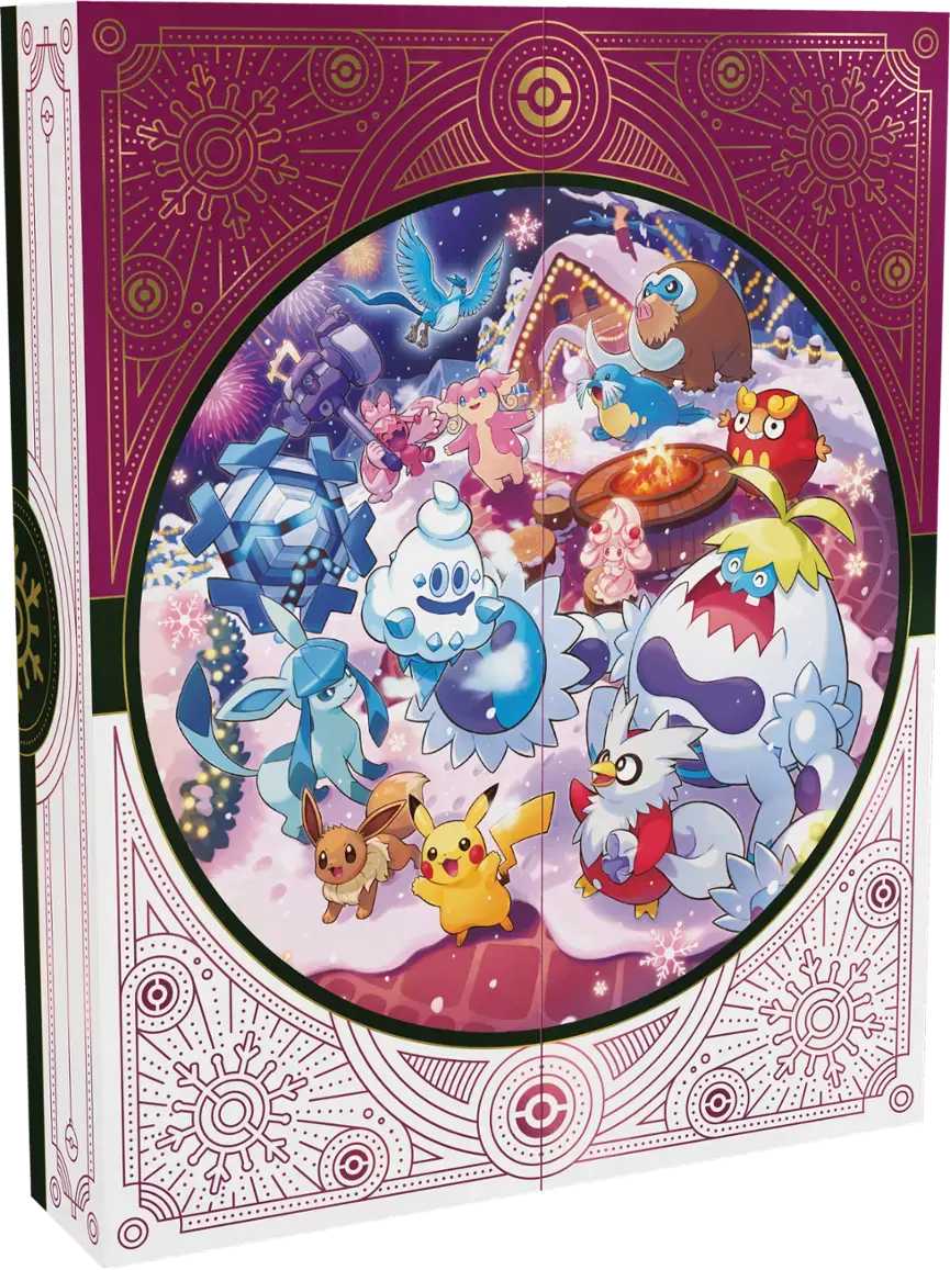 Pókemon Scarlet and Violet Christmas Calendar 2025