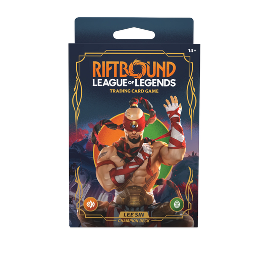 Riftbound League of Legends - Set One Origins Lee Sin Deck