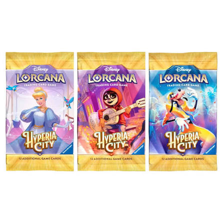 Disney Lorcana: Hyperia City Booster Display (24 Packs) - EN