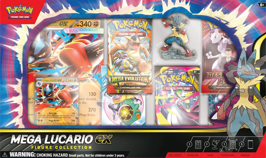 Pokémon TCG: Mega Lucario ex Figure Collection