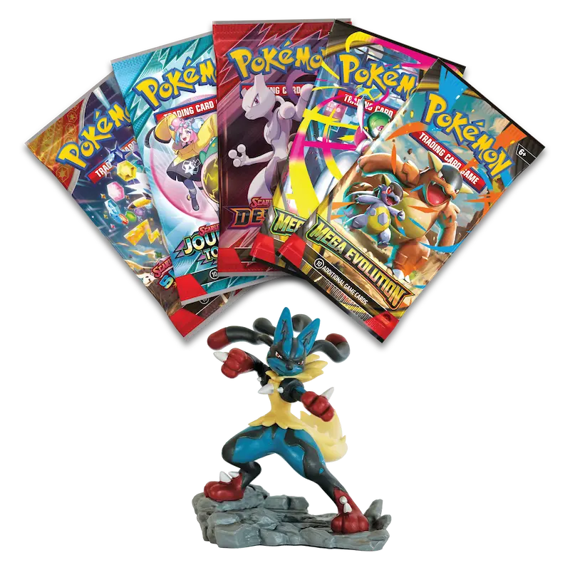 Pokémon TCG: Mega Lucario ex Figure Collection