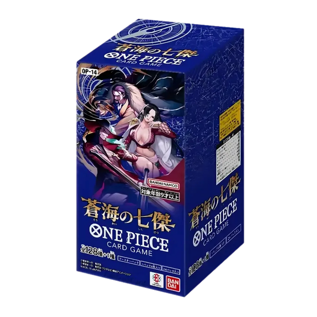 One Piece Trading Card Game: OP14 Azure Sea Japanese Display (24 Boosters)