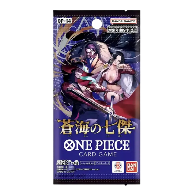 One Piece Trading Card Game: OP14 Azure Sea Japanese Display (24 Boosters)