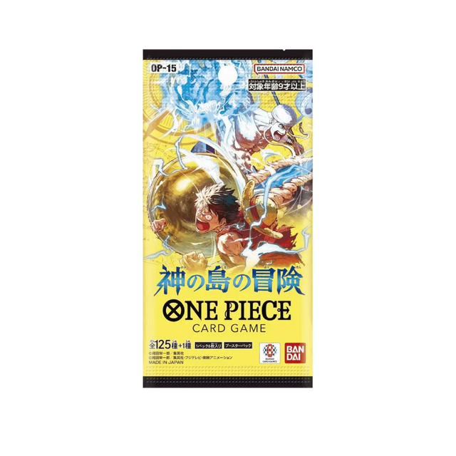 One Piece Trading Card Game: OP15 On the Island of the Gods Japanese Display (24 Boosters)