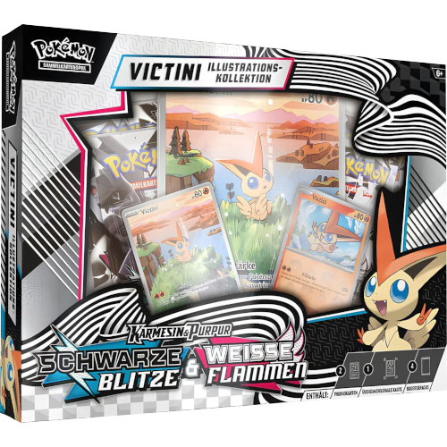 Pokémon TCG: Scarlet & Violet 10.5 Black Bolt & White Flare Unova Victini Illustration Collection