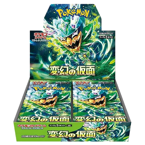Pokémon TCG: Scarlet & Violet – SV6 Mask of Change Booster Display - Japanese