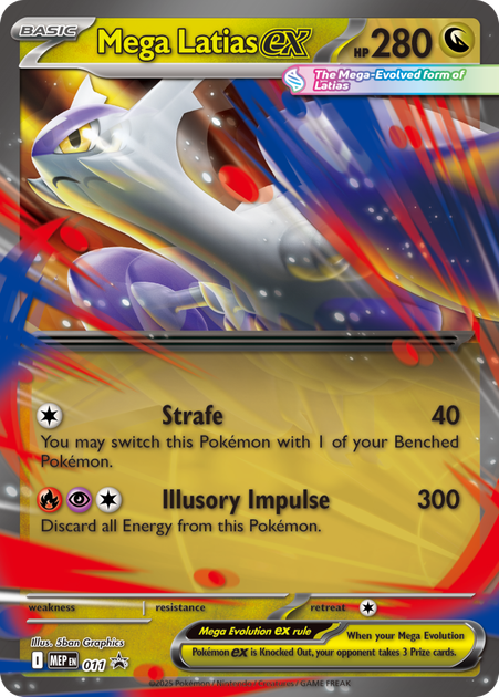 Pokémon TCG: Mega Evolution – Mega Latias EX Box