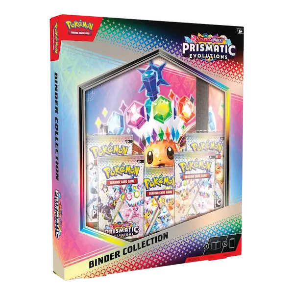 Pokémon TCG: Scarlet and Violet SV8.5 Prismatic Evolution Binder Collection