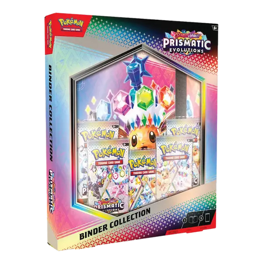 Pokémon TCG: Scarlet and Violet SV8.5 Prismatic Evolution Binder Collection