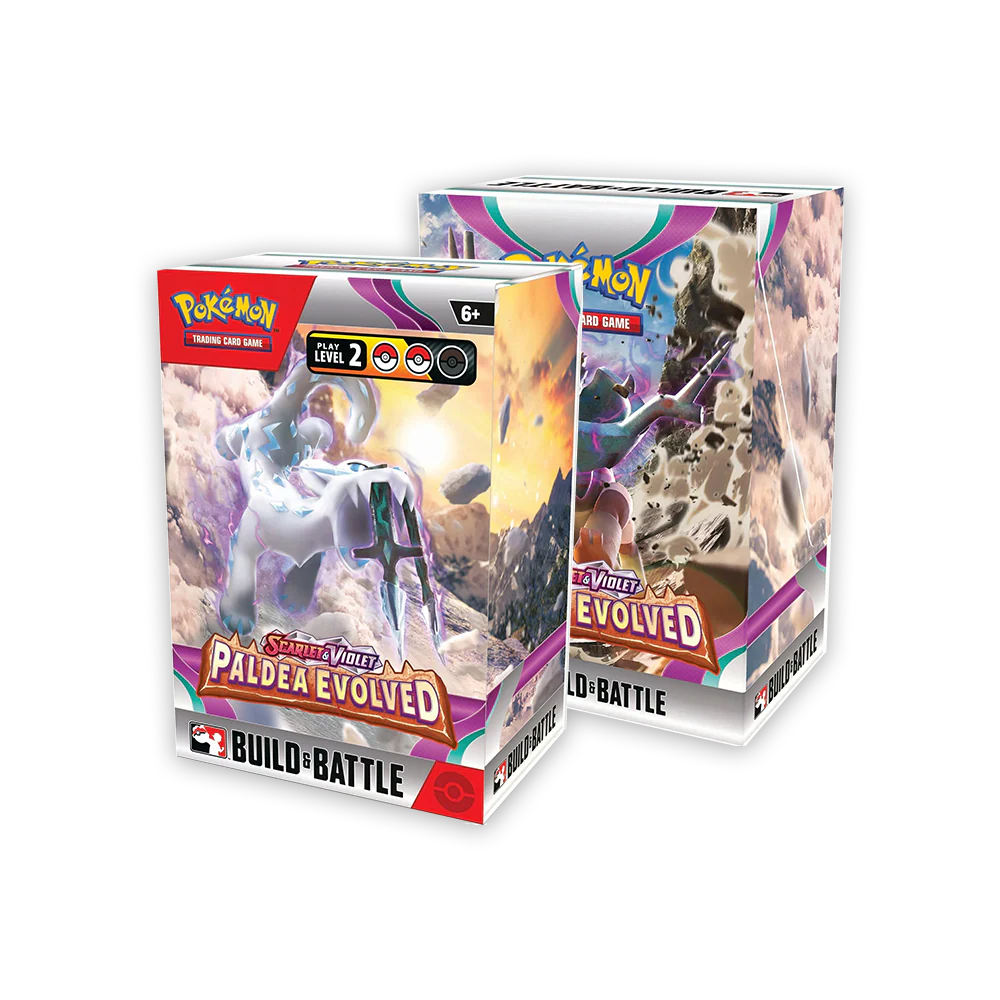 Pokémon Scarlet and Violet SV02 Paldea Evolved Build and Battle Stadium (11 Boosters)
