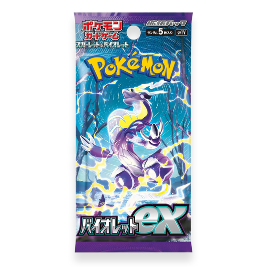 Pokémon Violet EX Booster JPN