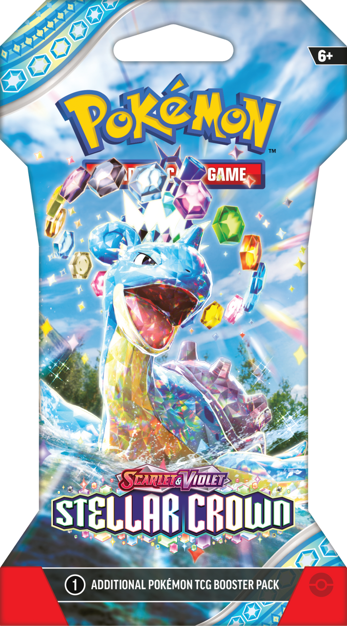 Pokémon TCG: Scarlet & Violet SV07 – Stellar Crown Sleeved Booster
