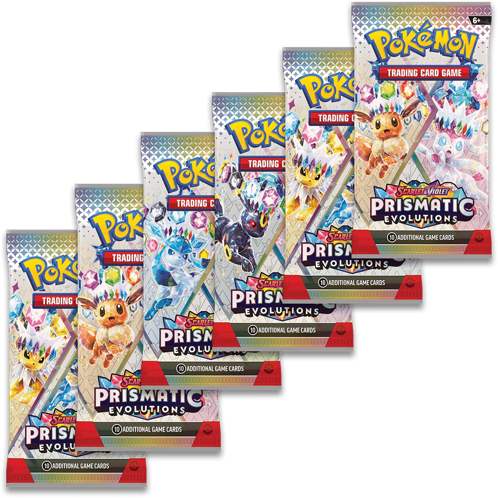 Pokémon TCG: Scarlet and Violet SV8.5 Prismatic Evolutions Booster Bundle Display