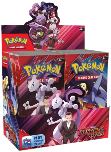 Pokémon SV10 Destined Rivals Booster Display