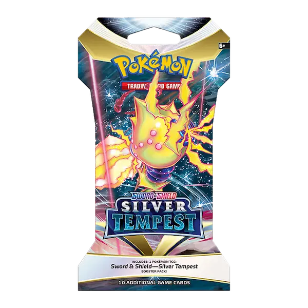 Pokemon TCG: Sword & Shield S11 Silver Tempest Sleeved Booster