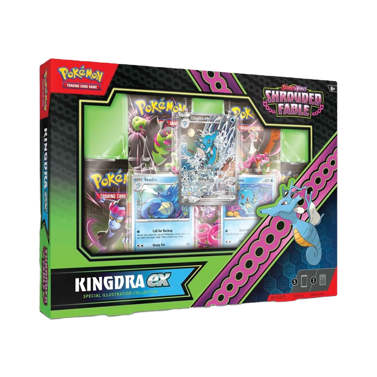 Pokémon TCG: Scarlet & Violet SV06.5 – Shrouded Fable Kingdra Special Illustration Collection