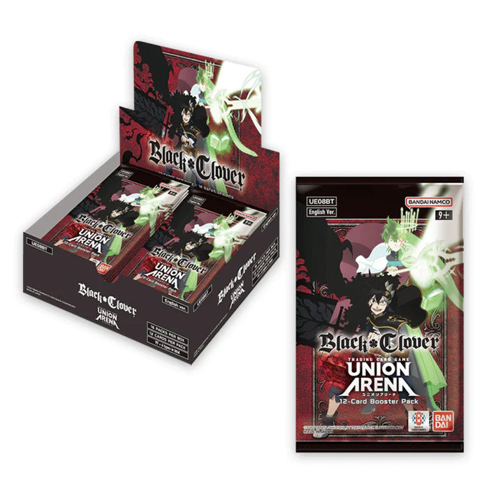 Union Arena – Black Clover Booster Display (16 Packs)