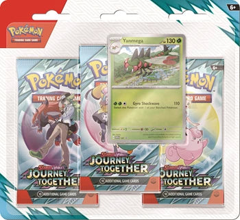 Pokemon Sv09 Journey Together 3-Pack Blister Yanmega
