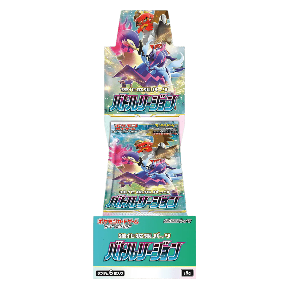 Pokémon TCG: Sword and Shield – S9a Battle Region Booster Display - Japanese