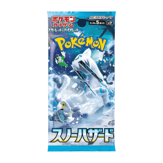 Pokémon TCG: Scarlet & Violet – SV2p Snow Hazard Booster - Japanese