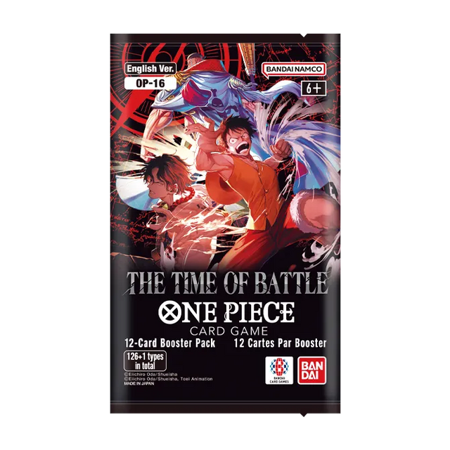 One Piece Card Game - OP16 The Time of Battle Booster Display(24 Packs) - EN
