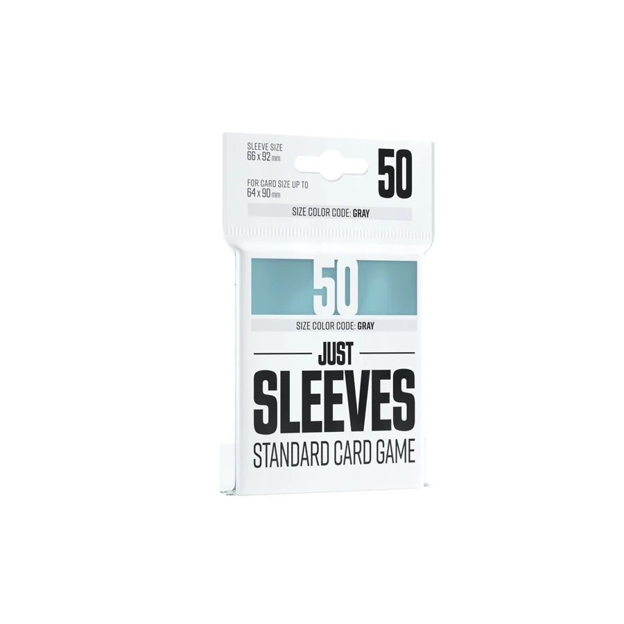 Just Sleeves – Standard Card Game Sleeves (Clear)