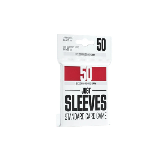 Just Sleeves – Standard Card Game Sleeves (Red)