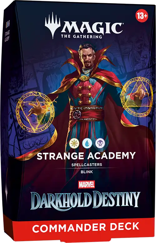 Official Marvel Darkhold Destiny product packaging
