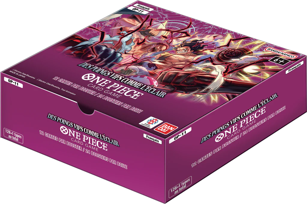 One Piece Card Game - OP11 A Fist of Divine Speed Booster Display (24 Booster)