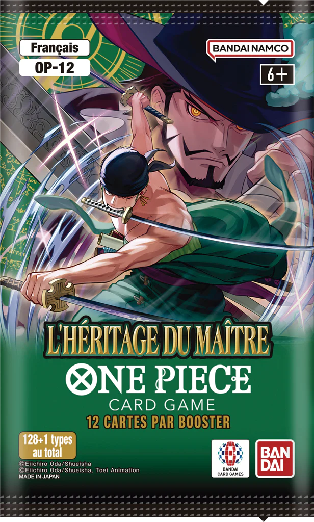 One Piece Card Game - OP12 Legacy of the Master Booster (12 Cards)