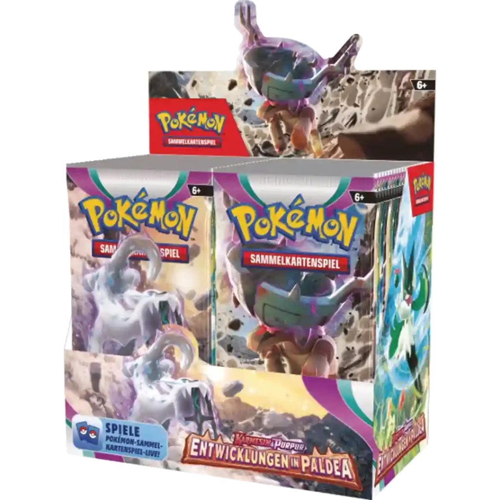 Pokémon TCG: Scarlet & Violet – SV02 Paldea Evolved Booster Display