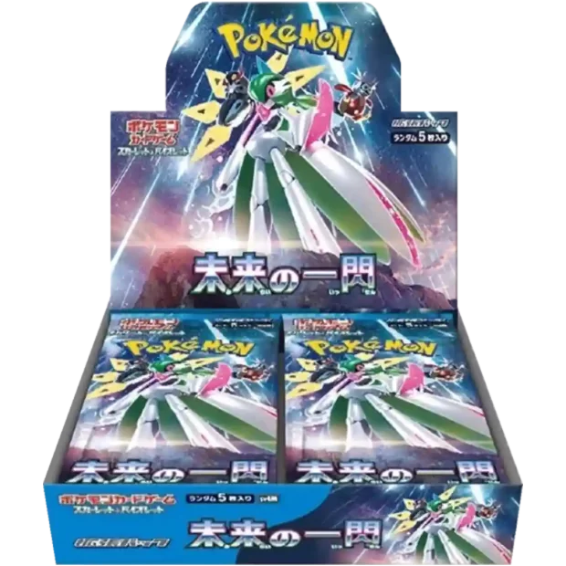 JCC Pokémon : Présentoir de boosters Future Flash SV4m Écarlate et Violette (japonais)
