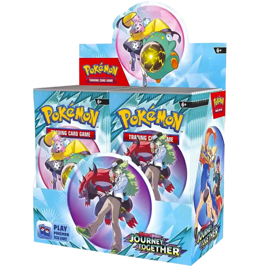 Pokémon SV09 Journey Together Booster Display